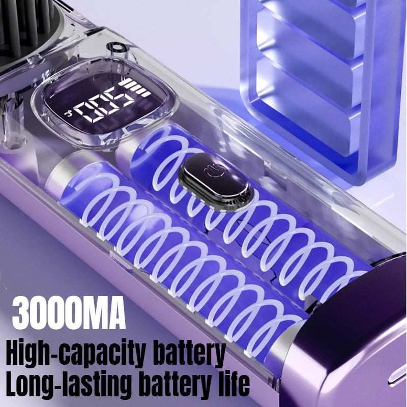 Portable Wireless Straightening Comb with USB Rechargeable