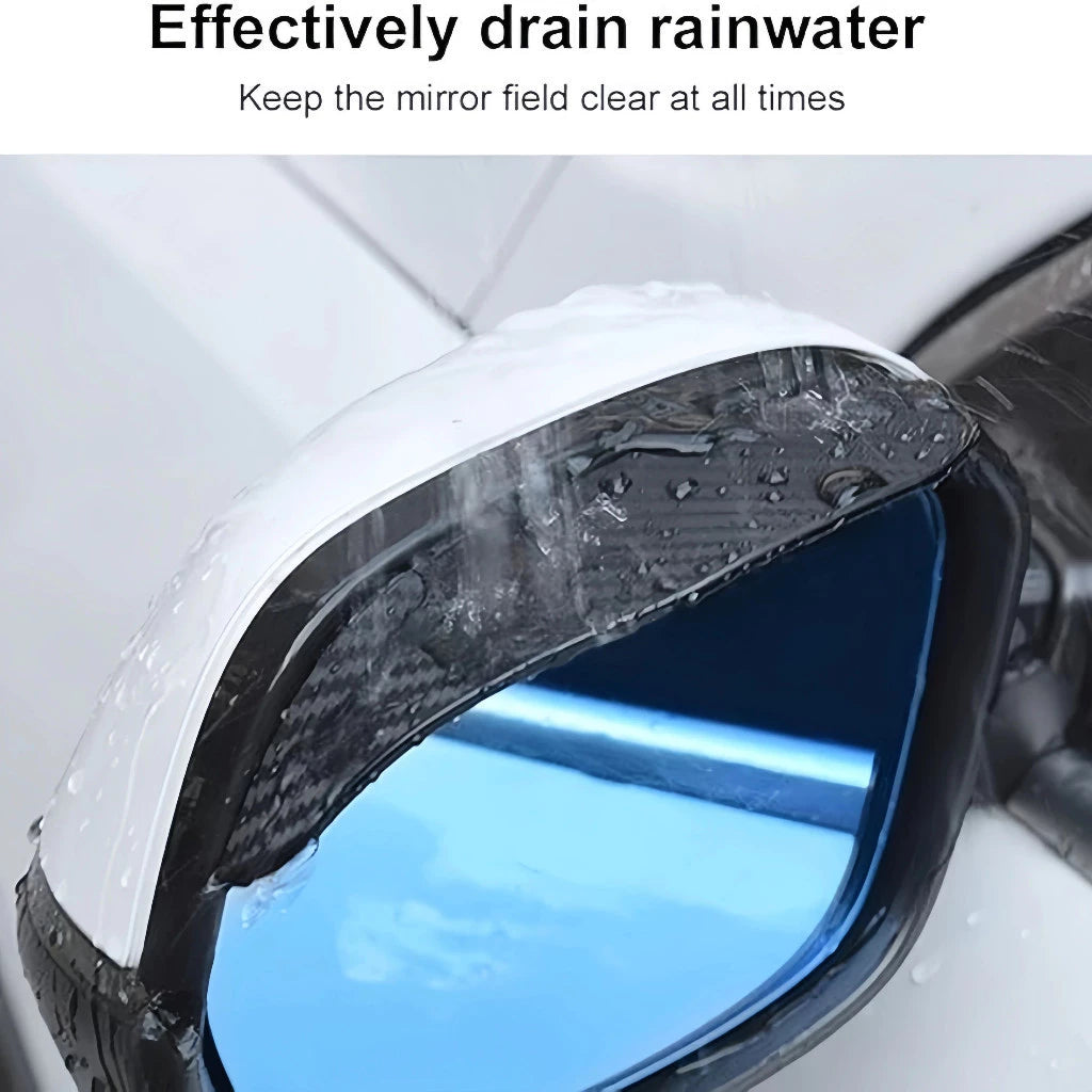 Car mirror waterproof stickers
