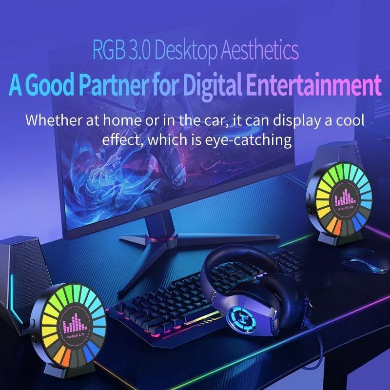 (BUY 1 TAKE 1) Atmosphere Music Rhythm Breathing Car Air Freshener Vent Perfume Diffuser