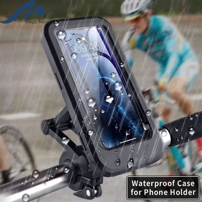 Adjustable Waterproof Motorcycle Bike Phone Holder