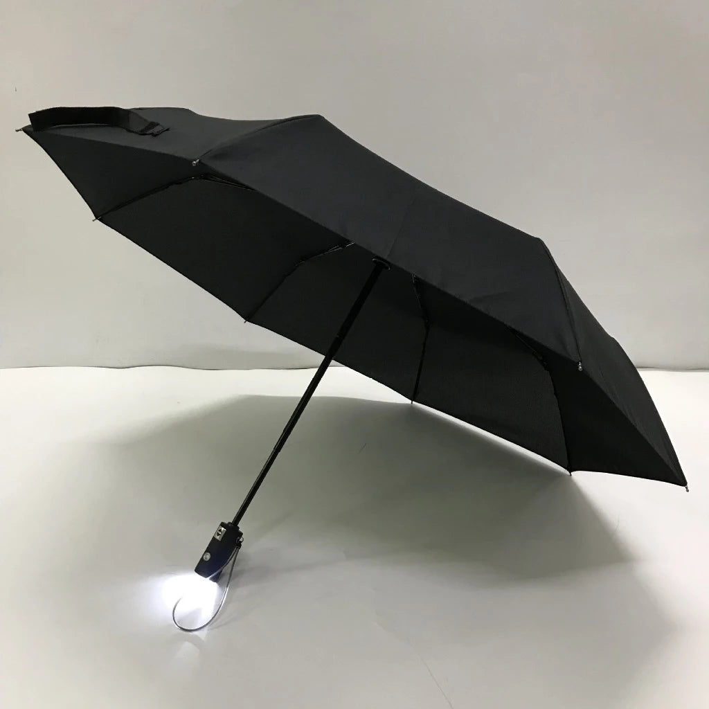 Good Quality Automatic Umbrella With Led Flashlight
