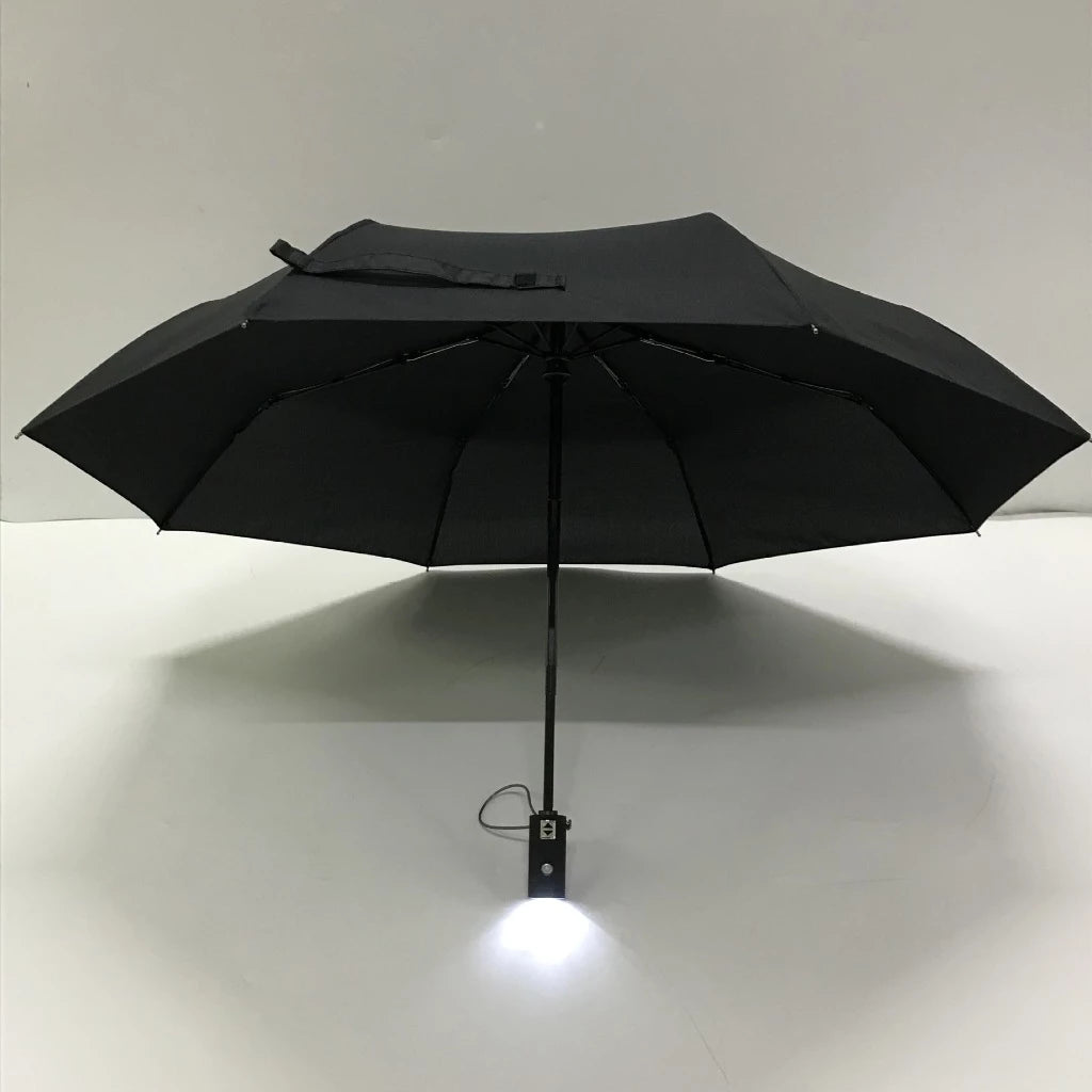 Good Quality Automatic Umbrella With Led Flashlight